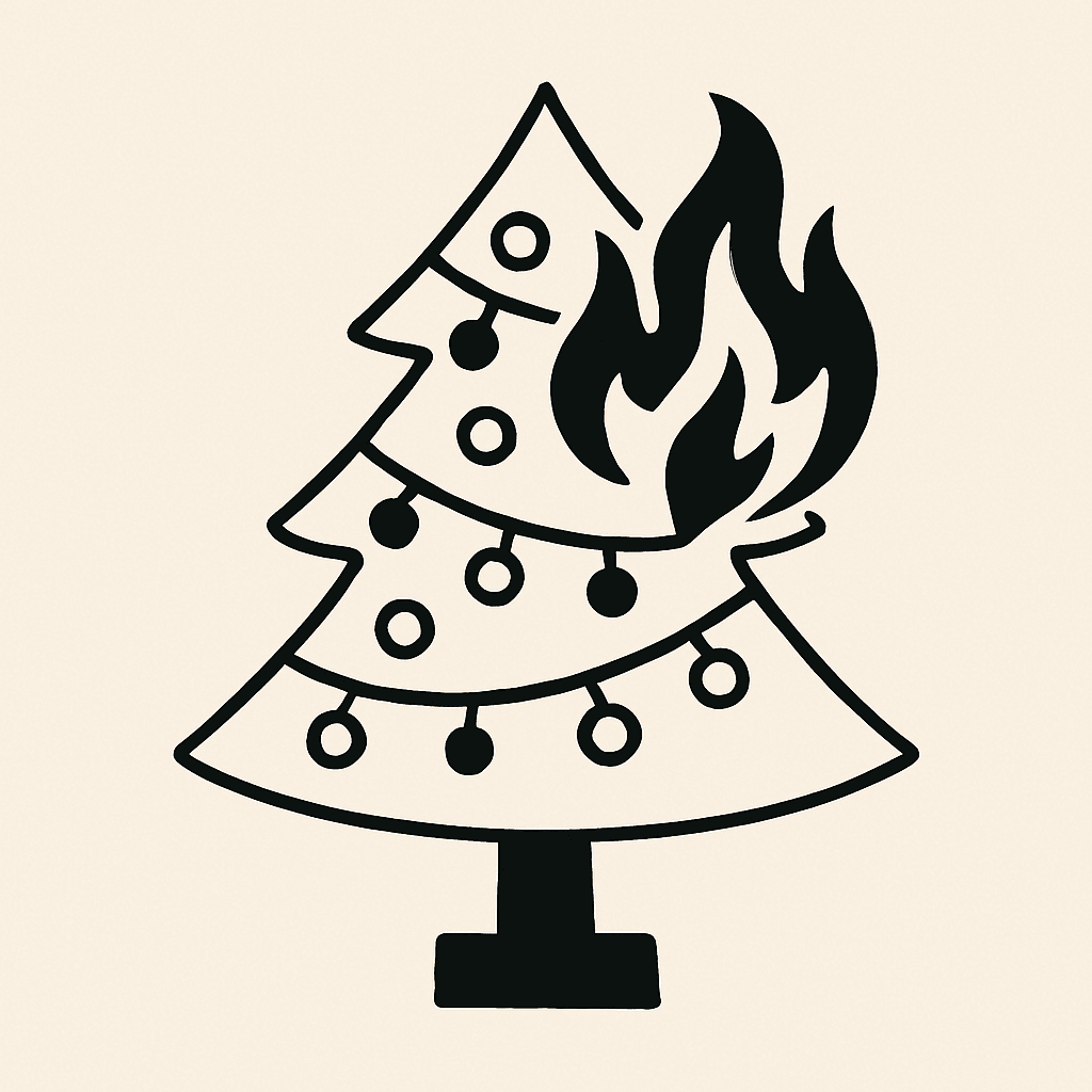 Christmas Tree Fire
